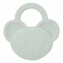 Gemma Silicone Teething Ring Blue Liewood Design Baby