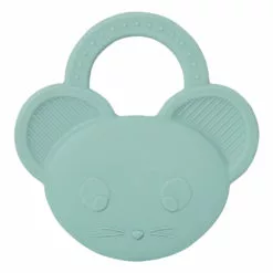 Gemma Silicone Teething Ring Green Liewood Design Baby