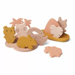 George EVA Foam Bath Toys Dusty Pink Liewood Toys and Hobbies Children
