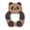 Gerda Panda Teething Ring Pink Liewood Design Baby