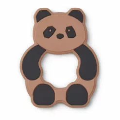 Gerda Panda Teething Ring Pink Liewood Design Baby