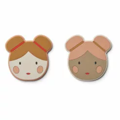 Gia Silicone Teething Rings - Set of 2 Liewood Design Baby