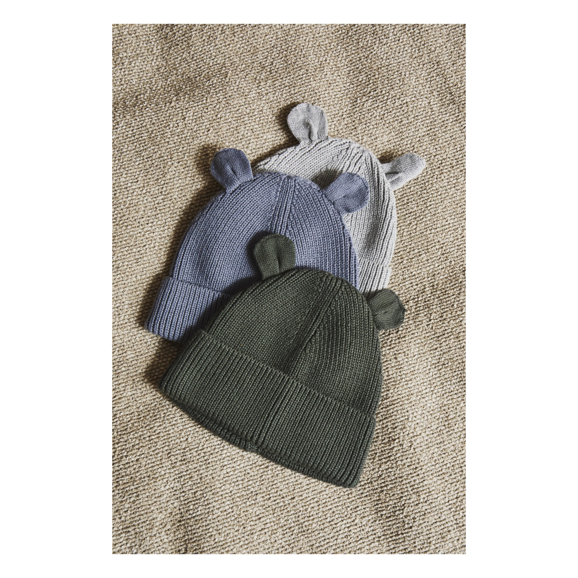 Gina Organic Cotton Beanie Blue Liewood Fashion Baby, Children 2 Gina Organic Cotton Beanie Blue Liewood Fashion Baby, Children - Image 2