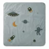Glenn Organic Cotton Play Mat Blue Liewood Design Baby
