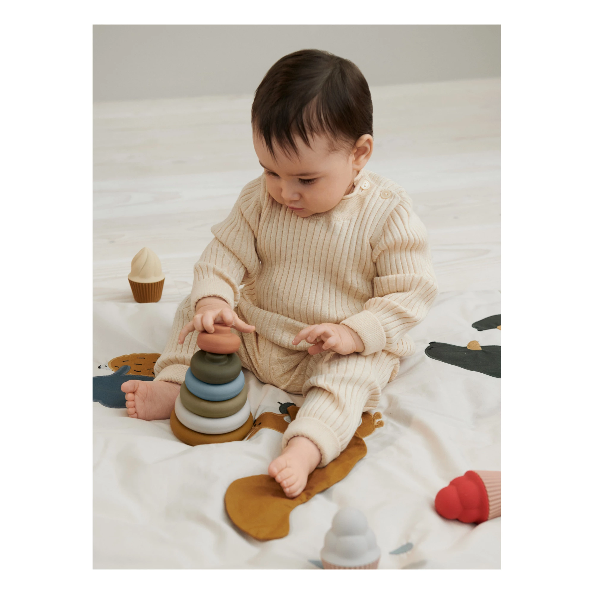 Glenn Organic Cotton Play Mat Liewood Design Baby 2 Glenn Organic Cotton Play Mat Liewood Design Baby - Image 2