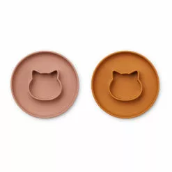 Gordon Plates - Set of 2 Pink Liewood Design Children