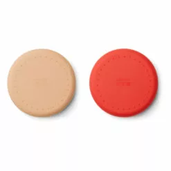 Gordon Plates - Set of 2 Red Liewood Design Children -Liewood Sales Shop gordon plates set of 2 red liewood design children 2