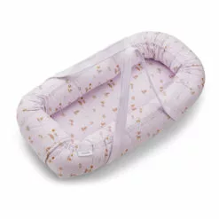 Gro Organic Cotton Soft Moses Basket Lavender Liewood Design Baby