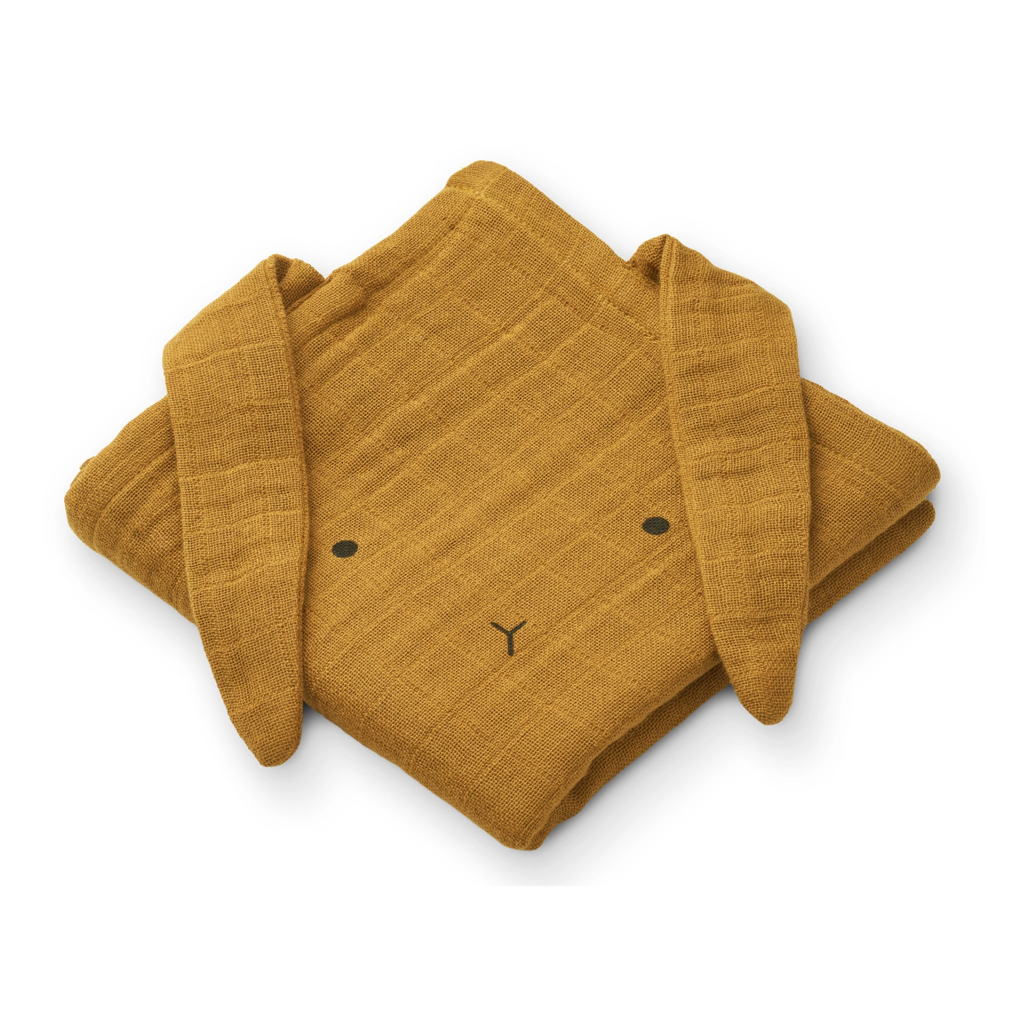 Hannah Organic Cotton Muslin Swaddling Cloths - Set of 2 Caramel Liewood Design Baby 1 Hannah Organic Cotton Muslin Swaddling Cloths - Set of 2 Caramel Liewood Design Baby