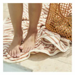 Hansen Organic Cotton Beach Towel Pink Liewood Design Children -Liewood Sales Shop hansen organic cotton beach towel pink liewood design children 3