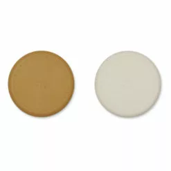 Harvey Silicone Plates - Set of 2 Caramel Liewood Design Children -Liewood Sales Shop harvey silicone plates set of 2 caramel liewood design children 2