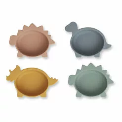 Iggy Dino Silicone Bowls - Set of 4 Liewood Design Children