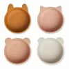 Iggy Silicone Bowls - Set of 4 Caramel Liewood Design Children
