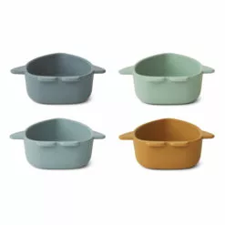Iggy Silicone Bowls - Set of 4 Liewood Design Children -Liewood Sales Shop iggy silicone bowls set of 4 liewood design children 2