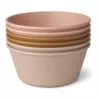 Irene PLA Bowls - Set of 6 Dusty Pink Liewood Design Children