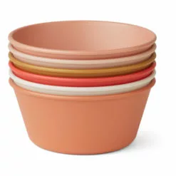 Irene PLA Bowls - Set of 6 Pink Liewood Design Children