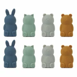 Jim Finger Puppets - Set of 8 Pale blue Liewood Toys and Hobbies Baby