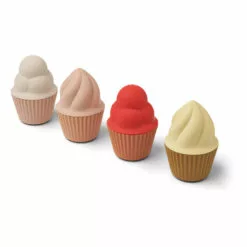 Kate Silicone Cupcakes - Set of 4 Liewood Toys and Hobbies Baby -Liewood Sales Shop kate silicone cupcakes set of 4 liewood toys and hobbies baby 2