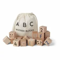 Lars Wooden Blocks Natural Liewood Toys and Hobbies Children