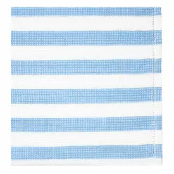 Leah Organic Cotton Swaddling Cloths - Set of 2 Blue Liewood Design Baby