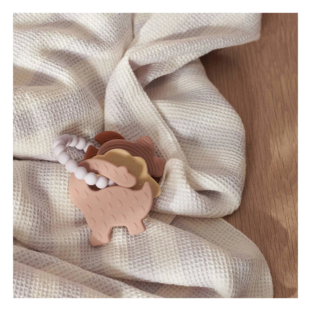 Leah Organic Cotton Swaddling Cloths - Set of 2 Lavender Liewood Design Baby 2 Leah Organic Cotton Swaddling Cloths - Set of 2 Lavender Liewood Design Baby - Image 2