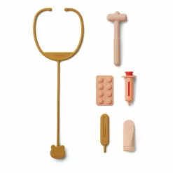 Lennart Silicone Doctor’s Set Dusty Pink Liewood Toys and Hobbies Children