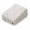 Lewis Organic Cotton Swaddling Cloths - Set of 2 Cream Liewood Design Baby
