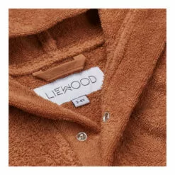 Lily Cat Organic Terry Cloth Bathrobe Camel Liewood Design Children -Liewood Sales Shop lily cat organic terry cloth bathrobe camel liewood design children 1