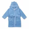 Lily Organic Cotton Terry Cloth Bathrobe Blue Liewood Design Children