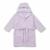Lily Organic Cotton Terry Cloth Bathrobe Lavender Liewood Design Children