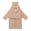 Lily Organic Cotton Terry Cloth Bathrobe Pink Liewood Design Children