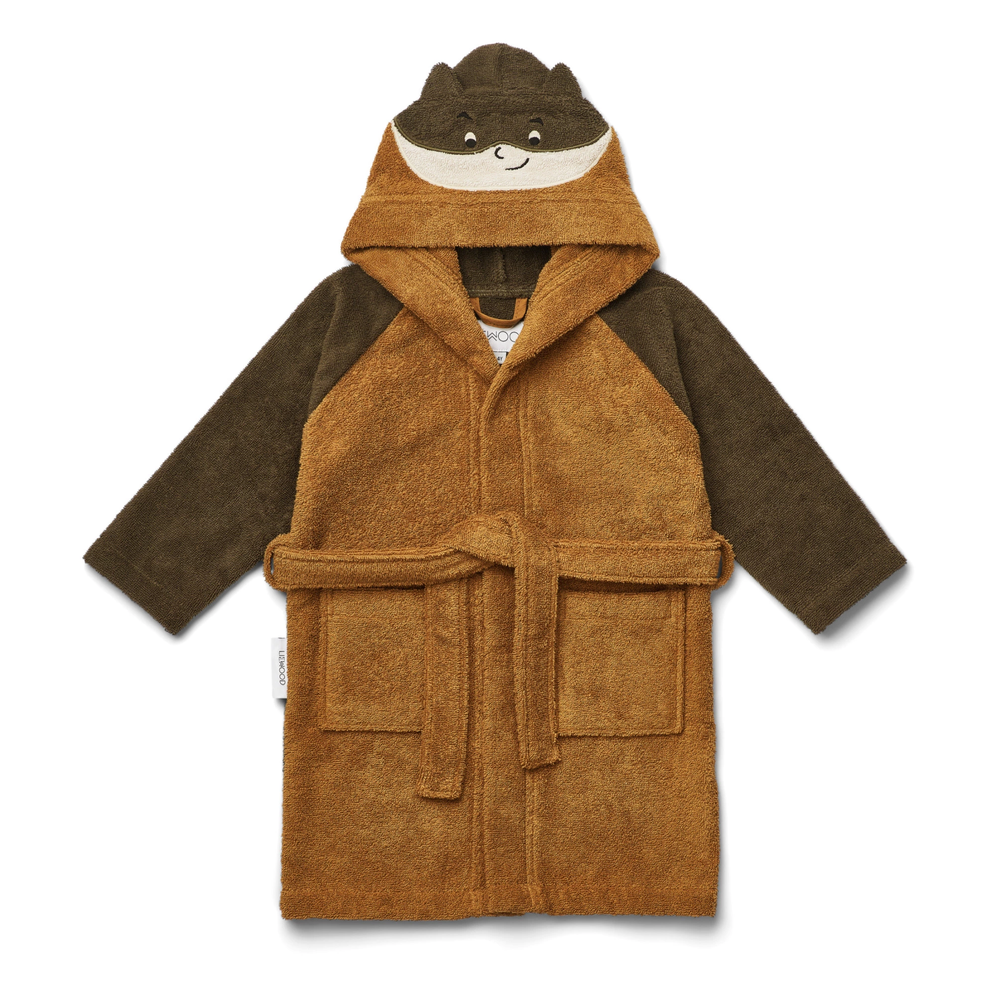 Lily Organic Terry Cloth Bathrobe Caramel Liewood Design Children 1 Lily Organic Terry Cloth Bathrobe Caramel Liewood Design Children