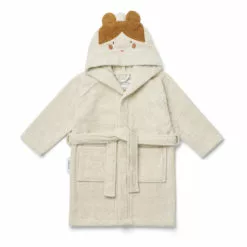 Lily Organic Terry Cloth Bathrobe Sand Liewood Design Children