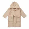 Lily Rabbit Organic Terry Cloth Bathrobe Nude Liewood Design Children