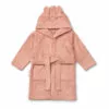 Lily Rabbit Organic Terry Cloth Bathrobe Pink Liewood Design Children