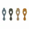 Liva Silicone Spoons - Set of 4 Blue Liewood Design Baby
