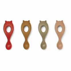Liva Silicone Spoons - Set of 4 Liewood Design Baby