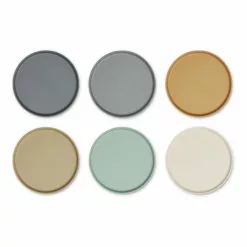 Logan PLA Spoons - Set of 6 Blue Liewood Design Children -Liewood Sales Shop logan pla spoons set of 6 blue liewood design children 1