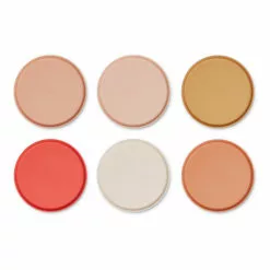 Logan PLA Spoons - Set of 6 Pink Liewood Design Children -Liewood Sales Shop logan pla spoons set of 6 pink liewood design children 1