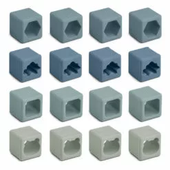 Loren Silicone Building Blocks - Set of 16 Pale blue Liewood Toys and Hobbies Baby -Liewood Sales Shop loren silicone building blocks set of 16 pale blue liewood toys and hobbies baby 3