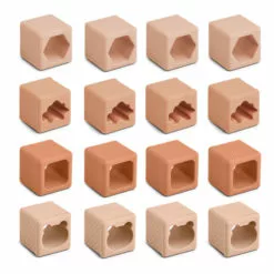 Loren Silicone Building Blocks - Set of 16 Pink Liewood Toys and Hobbies Baby -Liewood Sales Shop loren silicone building blocks set of 16 pink liewood toys and hobbies baby 3