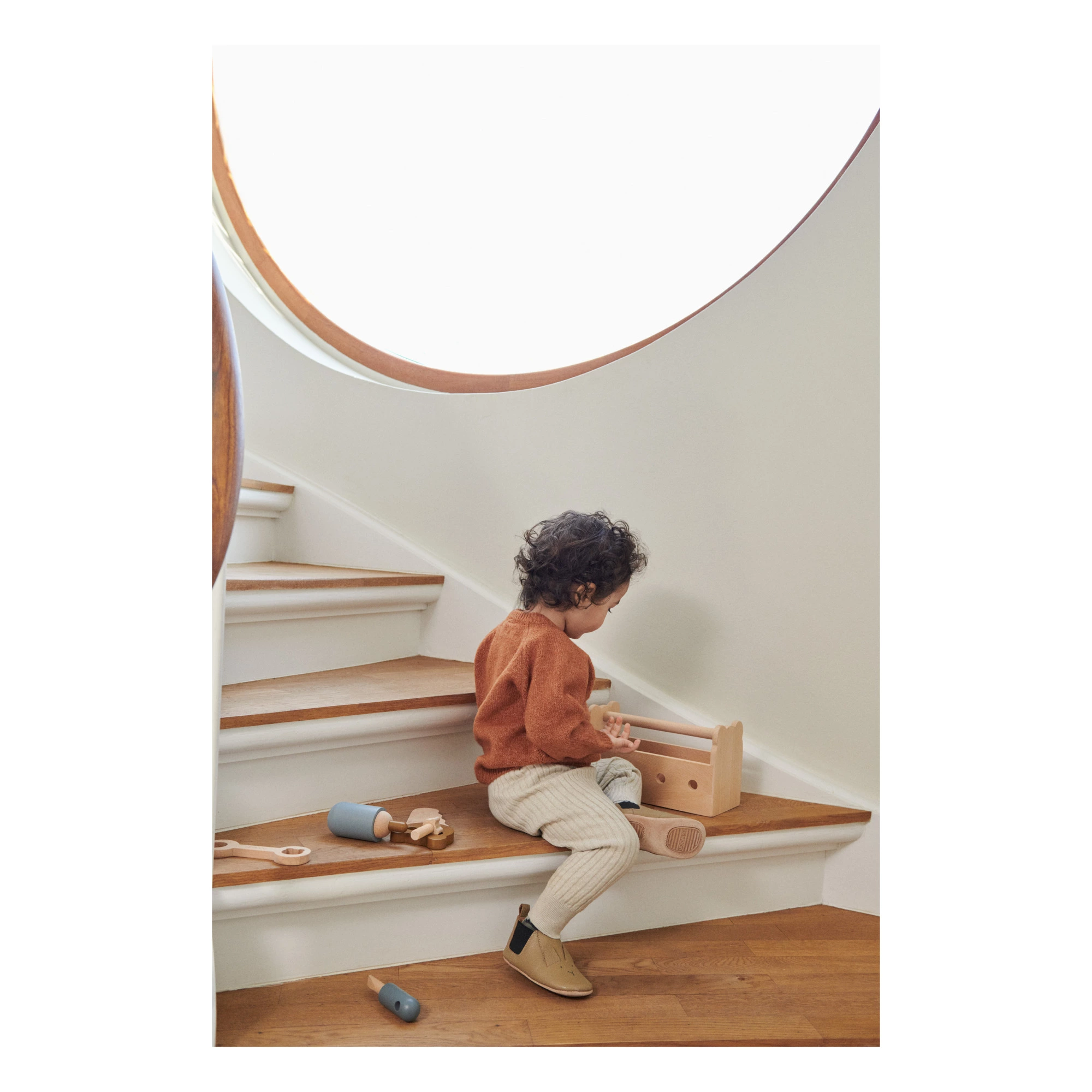 Luigi Wooden Tool Box Pale blue Liewood Toys and Hobbies Children 2 Luigi Wooden Tool Box Pale blue Liewood Toys and Hobbies Children - Image 2