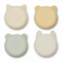 Malene Silicone Bowls - Set of 4 Pink Liewood Design Children -Liewood Sales Shop malene silicone bowls set of 4 pink liewood design children 3