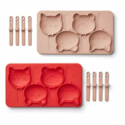 Manfred Silicone Ice Cream Mould Coral Liewood Design Children -Liewood Sales Shop manfred silicone ice cream mould coral liewood design children 4