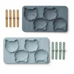 Manfred Silicone Ice Cream Moulds Grey blue Liewood Design Children -Liewood Sales Shop manfred silicone ice cream moulds grey blue liewood design children 4