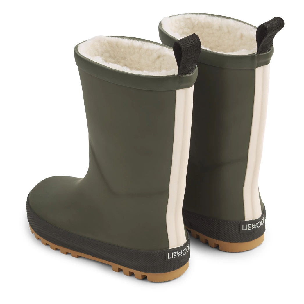 Mason Natural Rubber Boots Khaki Liewood Shoes Baby, Children 2 Mason Natural Rubber Boots Khaki Liewood Shoes Baby, Children - Image 2