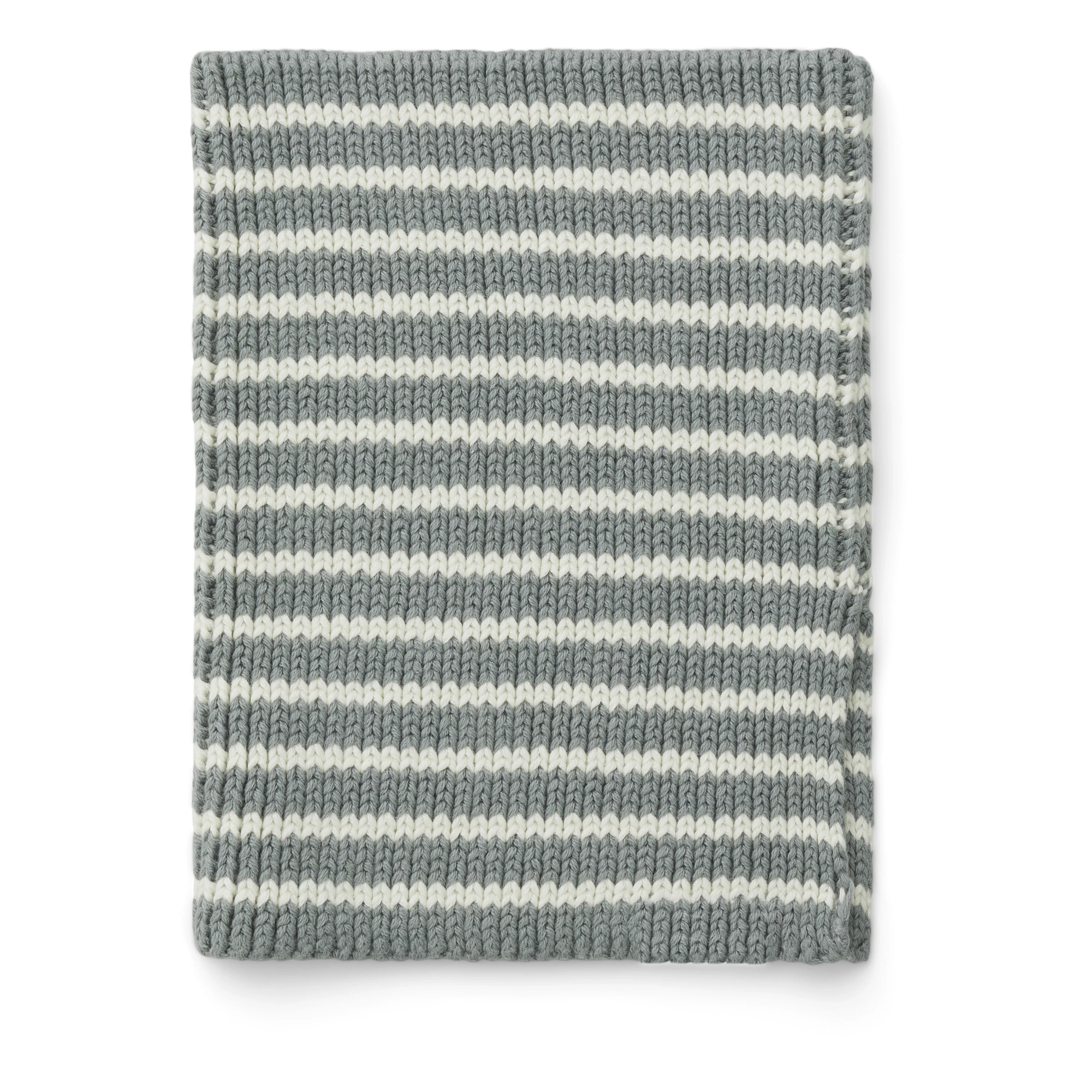 Mathias Striped Organic Cotton Scarf Blue Liewood Fashion Children 1 Mathias Striped Organic Cotton Scarf Blue Liewood Fashion Children