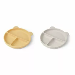 Merrick Silicone Plates - Set of 2 Blue Liewood Design Children -Liewood Sales Shop merrick silicone plates set of 2 blue liewood design children 2