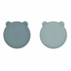 Merrick Silicone Plates - Set of 2 Blue Liewood Design Children -Liewood Sales Shop merrick silicone plates set of 2 blue liewood design children 6