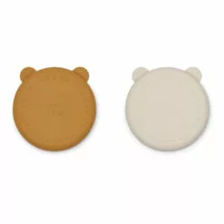 Merrick Silicone Plates - Set of 2 Caramel Liewood Design Children -Liewood Sales Shop merrick silicone plates set of 2 caramel liewood design children 2